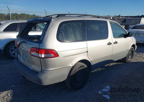 2003 Toyota Sienna Ce z USA, uszkodzony, nr VIN 4T3ZF19C43U530206